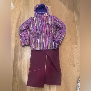 Stylish Pink and Maroon Kids Jacket